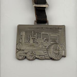 Vintage Case 110 HP Steam Engine Fob Watch
